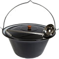 set gulaschkessel gulaschtopf emaille 30 liter deckel gratis schoepfloeffel