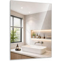 homestyle kristallspiegel 50 x 70 cm rahmenlos wandspiegel