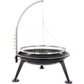 grill 80 cm schwenkgrill grill edelstahl feuerschale smoker dreibein designgrill inklusive grillrost